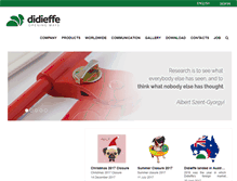 Tablet Screenshot of didieffe.com